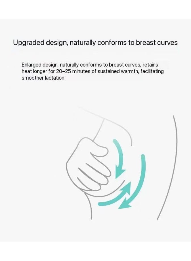 YelaJoy Breast Cold and hot Compress pad to unblock Breast Tissue, Breast Tissue to unblock Breast Tissue, and use a Knot Heat Compress Bag to Relieve Breast Swelling During Lactation（2pcs） - Image 4